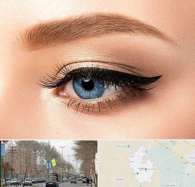 تاتو خط چشم در نظرآباد کرج