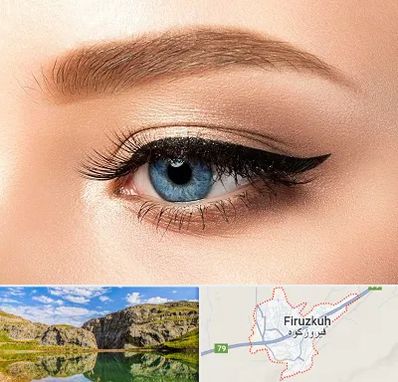 تاتو خط چشم در فیروزکوه