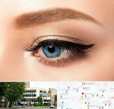 تاتو خط چشم در طالقانی