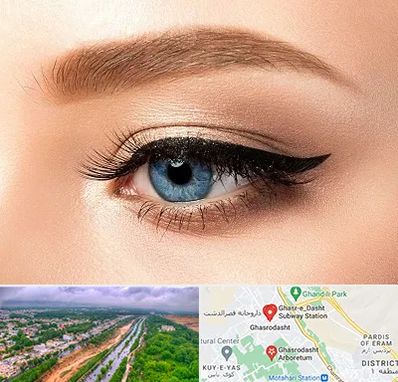 تاتو خط چشم در قصرالدشت شیراز