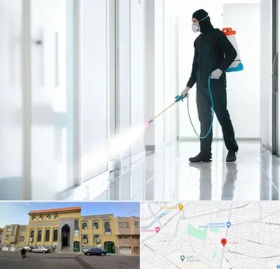 سمپاشی شرکت در زنبیل آباد قم 