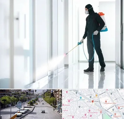 سمپاشی شرکت در خیابان زند شیراز 