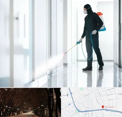 سمپاشی شرکت در ابوریحان تبریز 