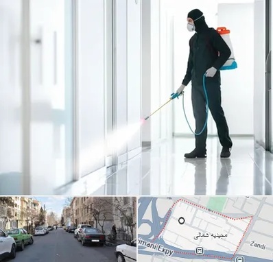 سمپاشی شرکت در مجیدیه شمالی