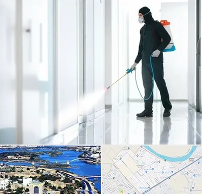 سمپاشی شرکت در کوروش اهواز 