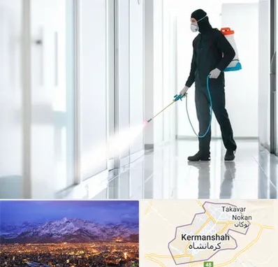 سمپاشی شرکت در کرمانشاه