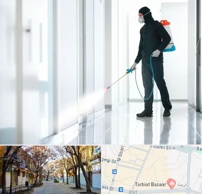 سمپاشی شرکت در تربیت تبریز 