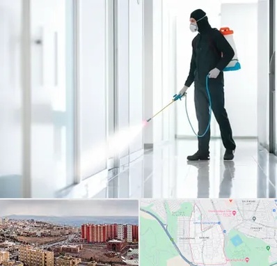 سمپاشی شرکت در سهند تبریز 