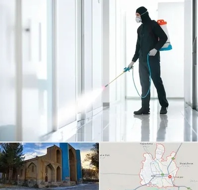 سمپاشی شرکت در اهر