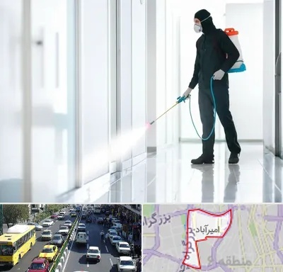 سمپاشی شرکت در امیرآباد
