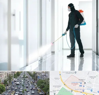 سمپاشی شرکت در گلشهر کرج