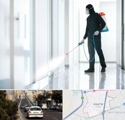 سمپاشی شرکت در خطیب تبریز 