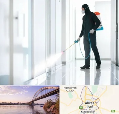 سمپاشی شرکت در اهواز