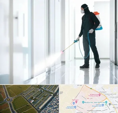 سمپاشی شرکت در الهیه مشهد 