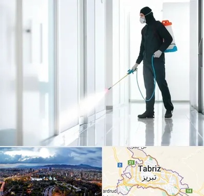 سمپاشی شرکت در تبریز