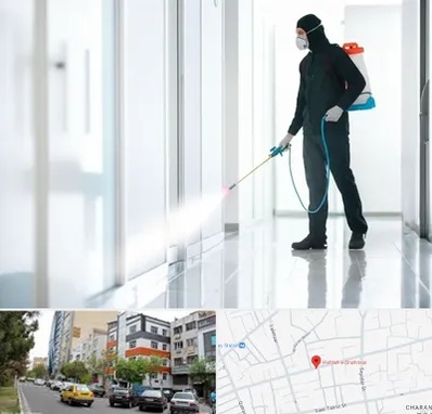 سمپاشی شرکت در هفده شهریور تبریز 