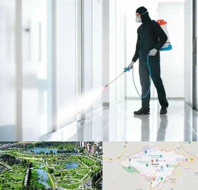 سمپاشی شرکت در بجنورد