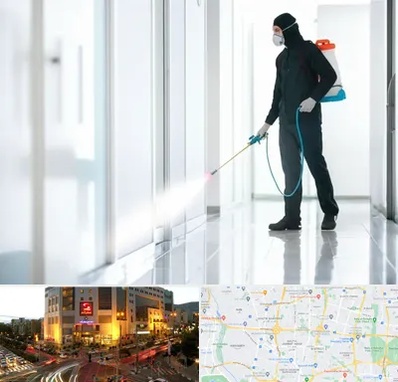 سمپاشی شرکت در جنت آباد تهران 