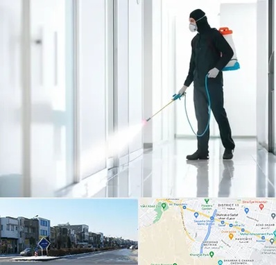 سمپاشی شرکت در شریعتی مشهد 