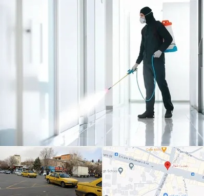 سمپاشی شرکت در شهناز تبریز 