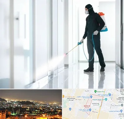 سمپاشی شرکت در مارلیک کرج