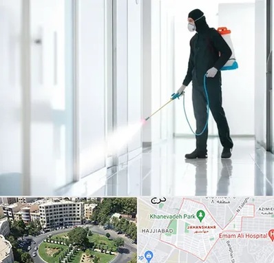 سمپاشی شرکت در جهانشهر کرج 