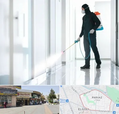 سمپاشی شرکت در پرواز تبریز 