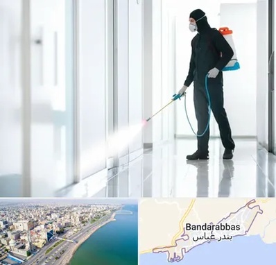 سمپاشی شرکت در بندرعباس