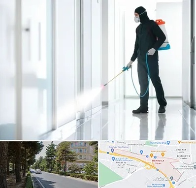 سمپاشی شرکت در مهرویلا کرج 