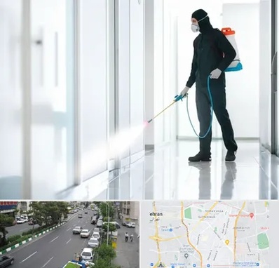 سمپاشی شرکت در ستارخان 