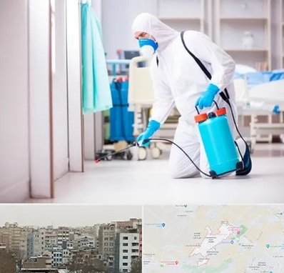 سمپاشی بیمارستان در محمد شهر کرج 