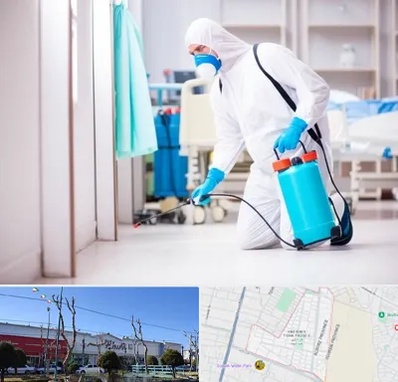 سمپاشی بیمارستان در فاز دو اندیشه