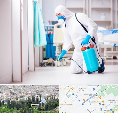 سمپاشی بیمارستان در محلاتی شیراز 