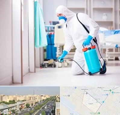 سمپاشی بیمارستان در کیانمهر کرج 