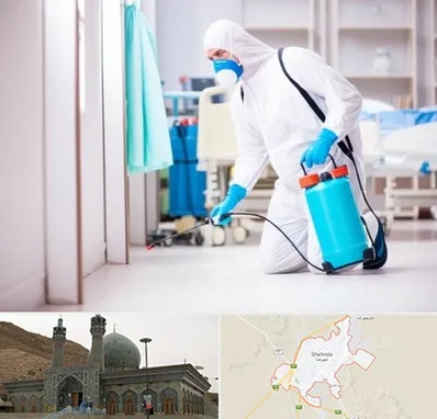 سمپاشی بیمارستان در شهرضا