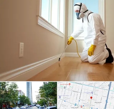 سمپاشی منازل در امامت مشهد 