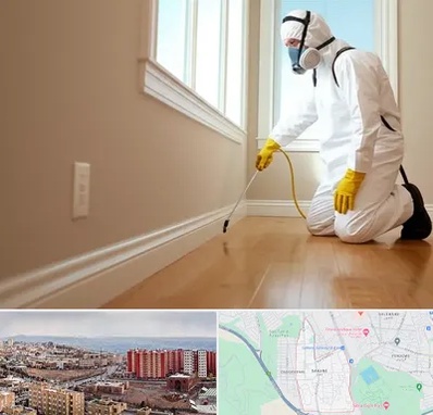 سمپاشی منازل در سهند تبریز 