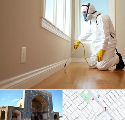 سمپاشی منازل در مصلی مشهد 