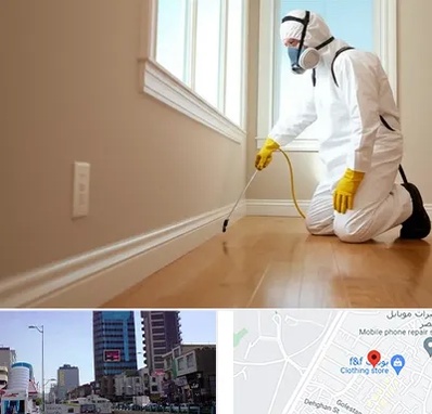 سمپاشی منازل در چهارراه طالقانی کرج 