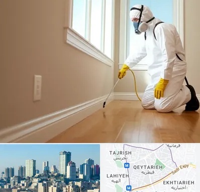 سمپاشی منازل در قیطریه 