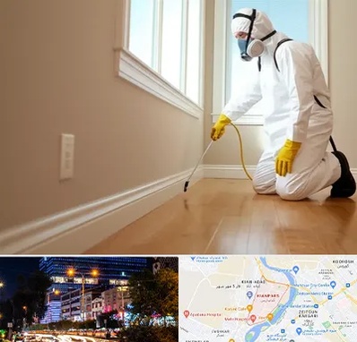 سمپاشی منازل در کیانپارس اهواز 