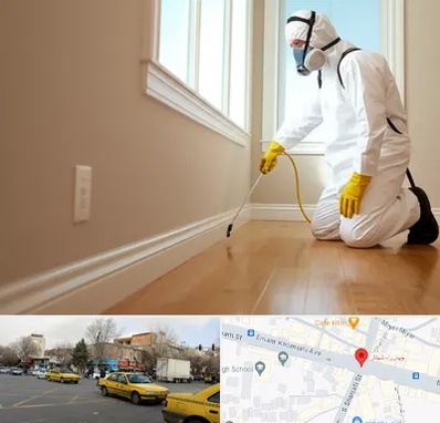 سمپاشی منازل در شهناز تبریز 