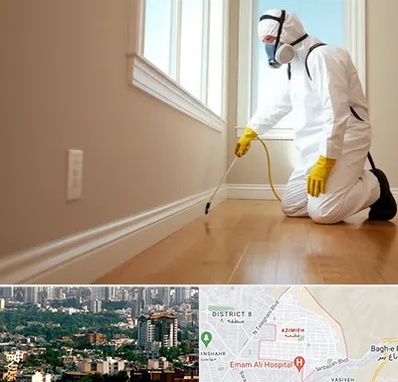 سمپاشی منازل در عظیمیه کرج 