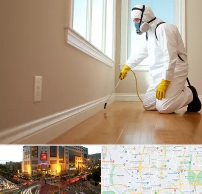 سمپاشی منازل در جنت آباد تهران 