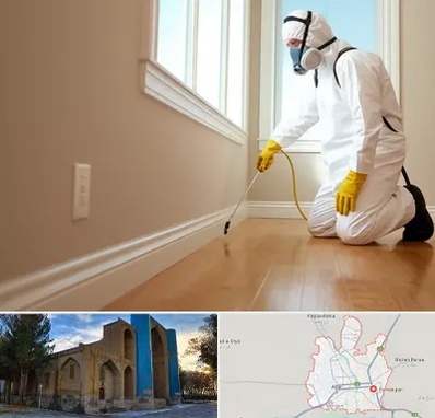 سمپاشی منازل در اهر