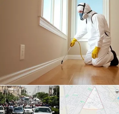 سمپاشی منازل در سیدی مشهد 