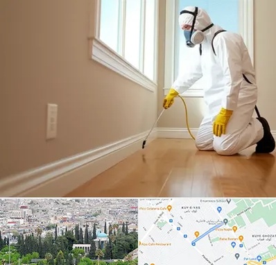 سمپاشی منازل در محلاتی شیراز 