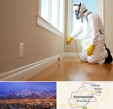 سمپاشی منازل در کرمانشاه