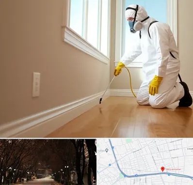 سمپاشی منازل در ابوریحان تبریز 