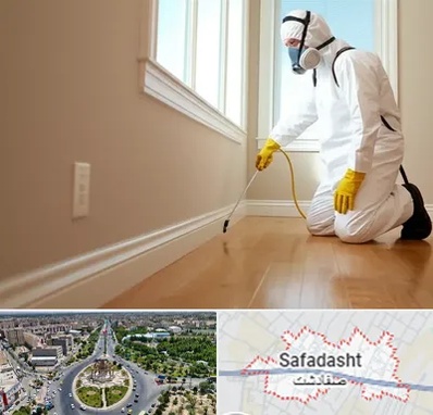 سمپاشی منازل در صفادشت